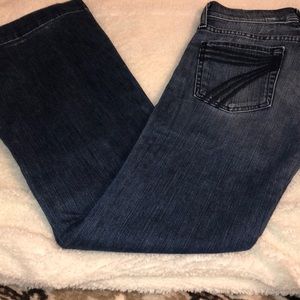 7 For All Mankind dojo style jeans